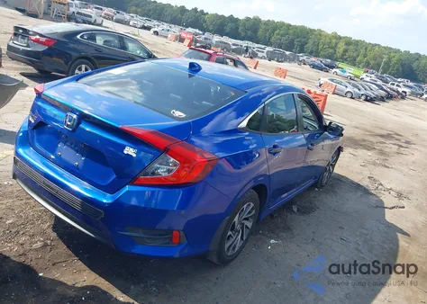 2017 Honda Civic Ex из США, поврежденный, VIN 19XFC2F77HE041519